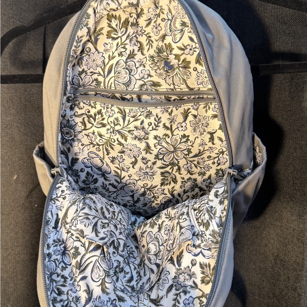 Vera Bradley Gray Backpack - Picture 3 of 5